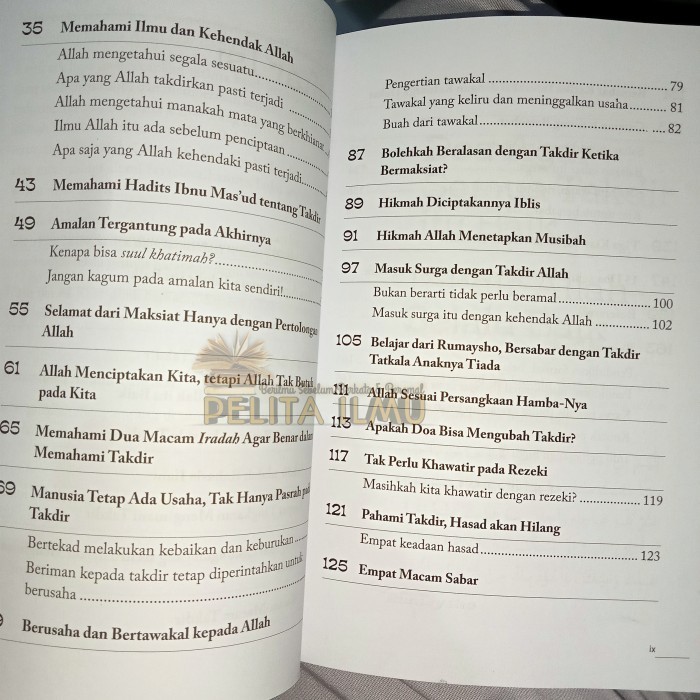 

Buku Takdir Allah Selalu Baik - Memahami Takdir Itu Penting
