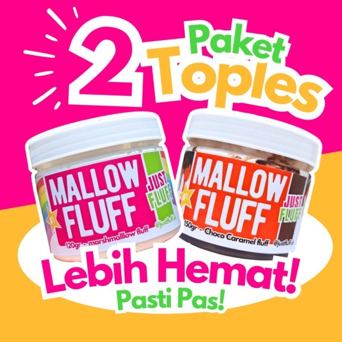 

Promo Selai Marshmallow Fluff 2 Toples Justfluff