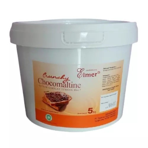 

Elmer Crunchy Chocomaltine 5Kg - Selai - Topping Coklat Crunchy 5 Kg