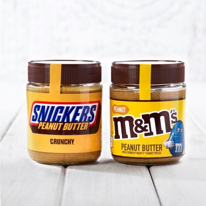 

Snickers Peanut Butter Crunchy Spread M&M'S Peanut Butter Selai Kacang