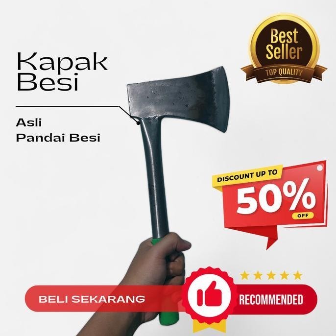 SUPER TAJAM KAPAK BESI BAJA - ASLI PANDAI BESI