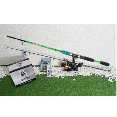 Set Pancing Laut 6000 Joran Daido Lengkap Siap Pakai