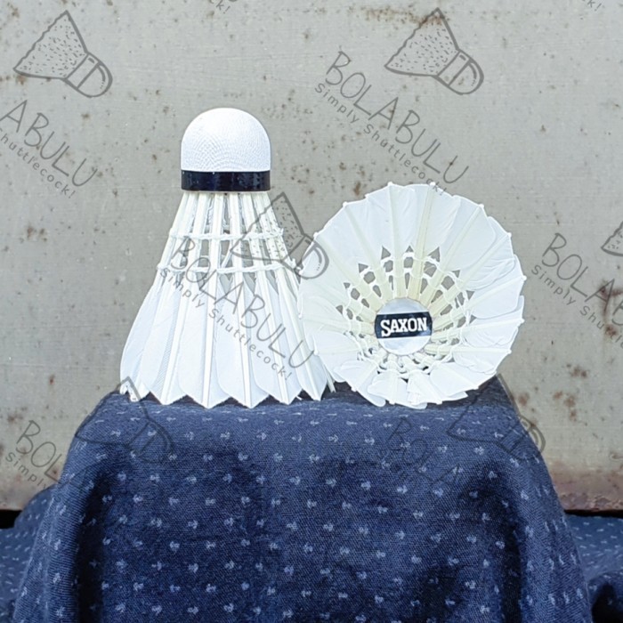 Shuttlecock Saxon Pro Hitam Seri Terbaik Saxon