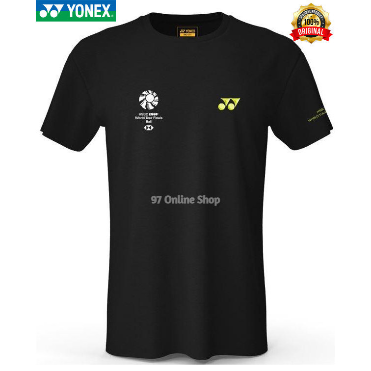 Kaos Yonex / T-Shirt Yonex Rm1810 Hsbc Bwf World Tour Finals BaliNew