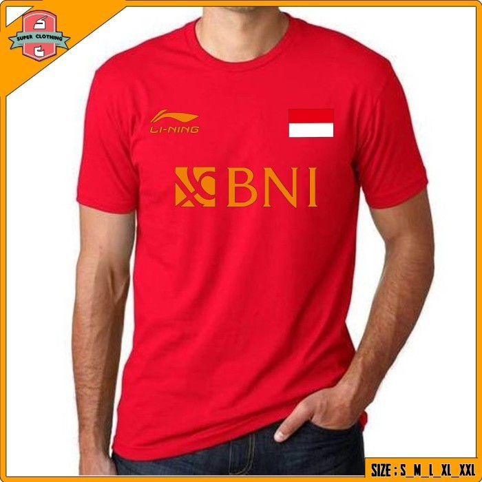 Kaos Badminton Thomas Cup 2021 Indonesia - Baju Badminton Thomas Cup