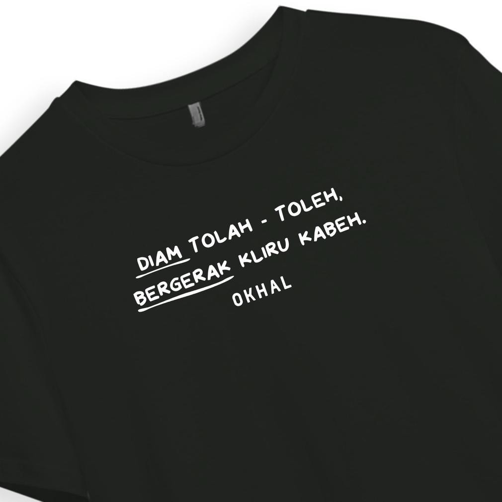 Kaos Kata Diam Tolah-Toleh Kata Kata Kata Kata Kata Lucu Kata Kata Jawa Kata Kata Viral Baju Anak De