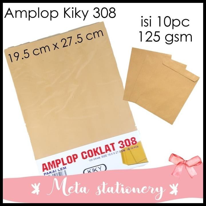 

DISKON AMPLOP COKLAT LEM KIKY UK 308 !!!