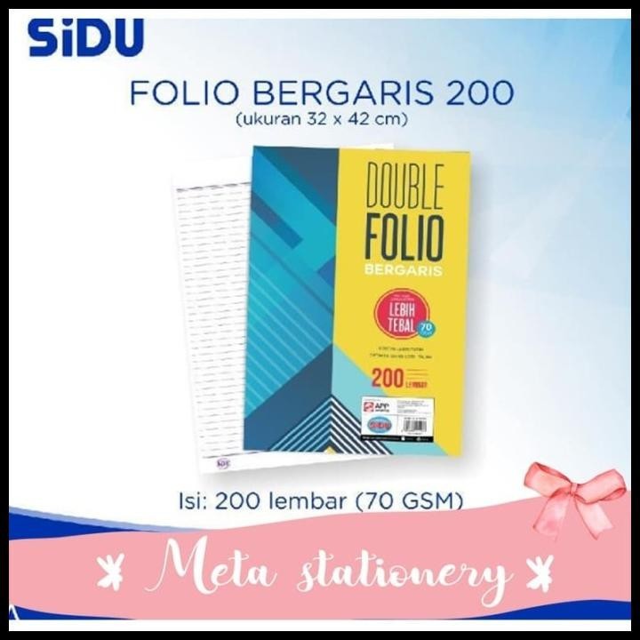 

BEST DEAL KERTAS DOUBLE FOLIO BERGARIS 200 LEMBAR 70 GSM SINAR DUNIA