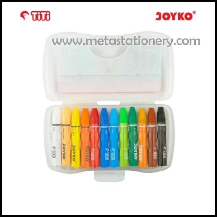 

DISKON OIL PASTEL KRAYON MINYAK TITI TI-P-12CHC 12 WARNA COLORS !