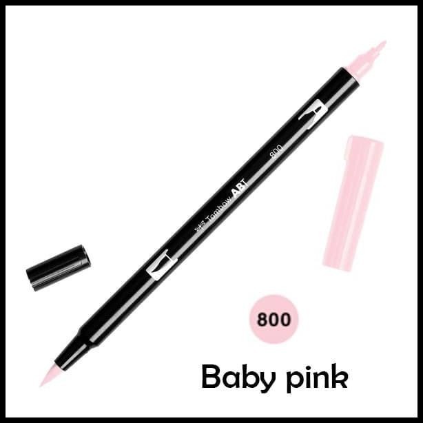 

TERBARU ABT TOMBOW DUAL BRUSH PEN ART MAKER 800 BABY PINK !!!!!!