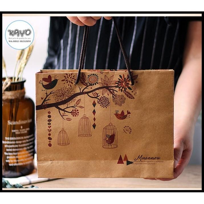

TERMURAH PAPER BAG L BURUNG, KANTONG HADIAH IMLEK, KANTONG MOTIF BURUNG !!!!