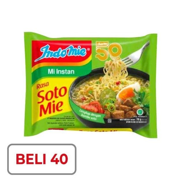 

TERBARU BELI 40 INDOMIE SOTO MIE 70 GR LEBIH MURAH !!!!!