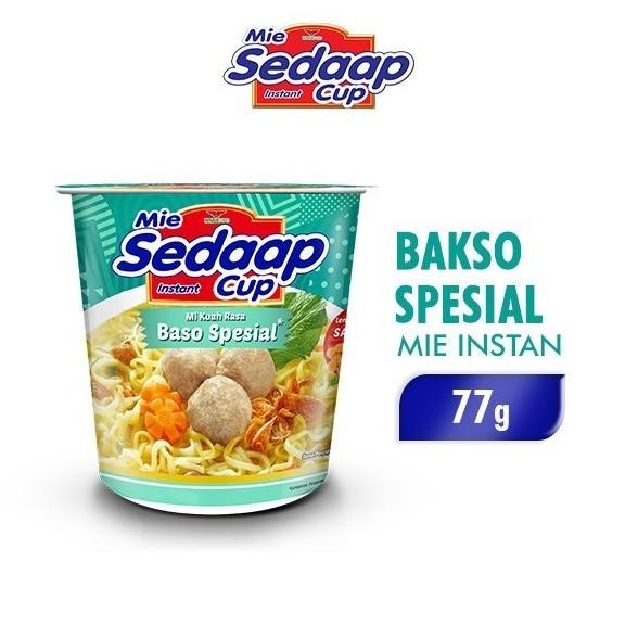 

NEW PRODUK SEDAAP CUP MIE INSTAN BASO SPESIAL 77 GR X 12 PCS !!!!!