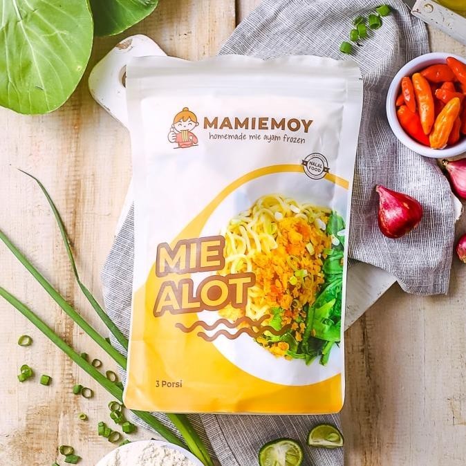 

READY STOCK MIE FROZEN AYAM KECAP MAMIEMOY - MIE ALOT (ISI 3 PORSI) !!!!!