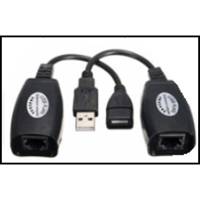 TERMURAH USB EXTENDER RJ45 USB EXTENDER LAN 