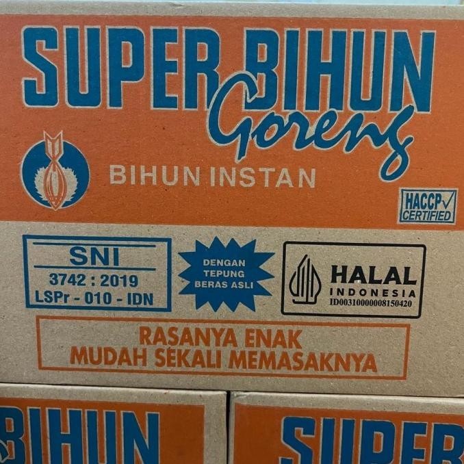 

NEW PRODUK SUPER BIHUN GORENG 1 DUS 30 PCS !!!!!
