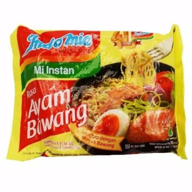 

BIG SALE INDOMIE AYAM BAWANG / DUS ISI 40 BKS !!!!!