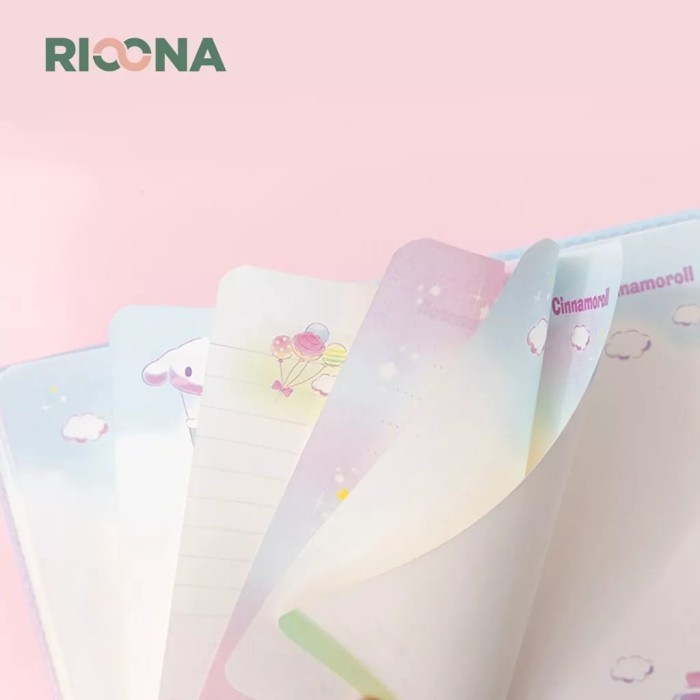 

Buku Diary Squishy Book Kawai Notebook Sanrio Agenda Kuromi Cinnamo