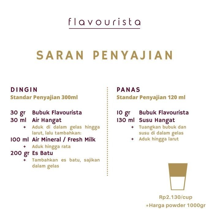 

TERBARU FLAVOURISTA EASY MIX - BUBUK MINUMAN RASA RED VELVET 1000 GRAM !!!!!