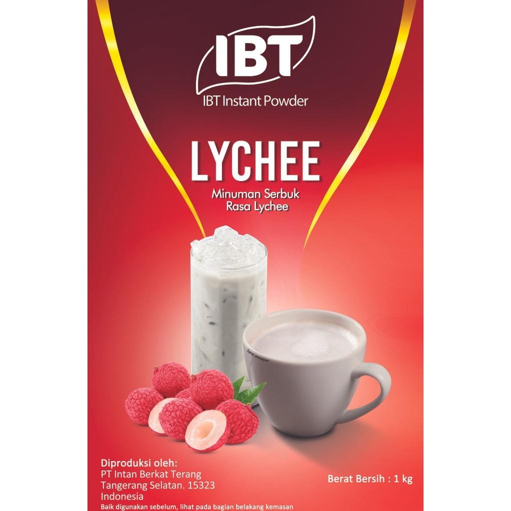 

READY STOCK BAHAN MINUMAN BUBUK LECI. LYCHEE BUBBLE TEA DRINK POWDER !!!!!