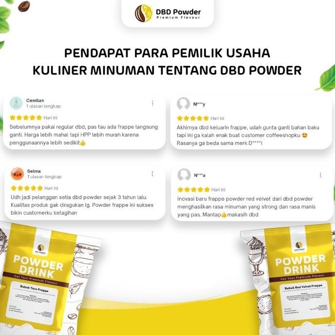 

READY STOCK POWDER FRAPPE MATCHA - BUBUK MINUMAN MATCHA !!!!!