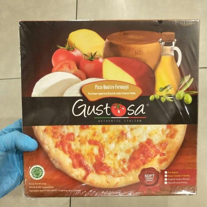 

NEW PRODUK GUSTOSA PIZZA CHEESE 370G !!!!!