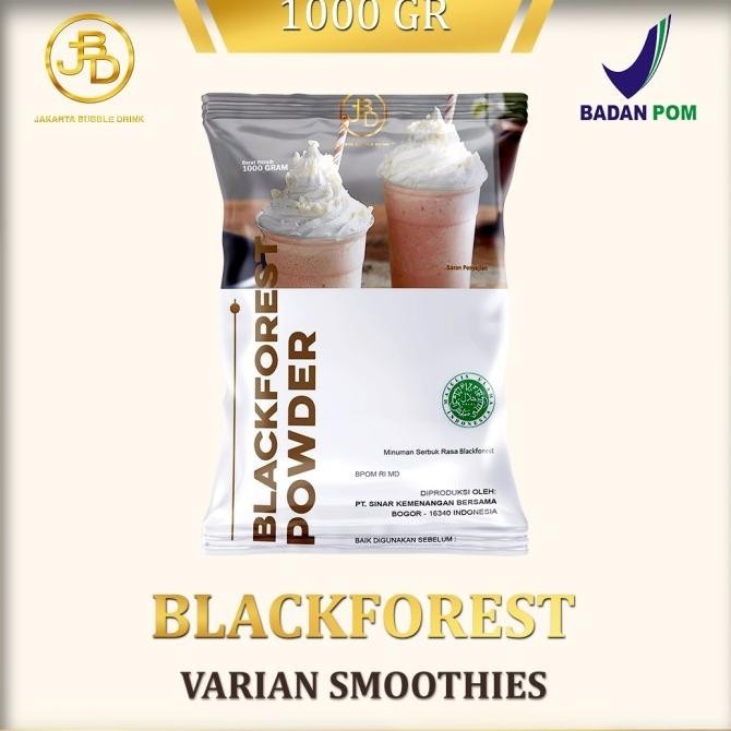 

BIG SALE BUBUK MINUMAN PREMIUM BLACKFOREST 1KG || JAKARTA BUBBLE DRINK !!!!!