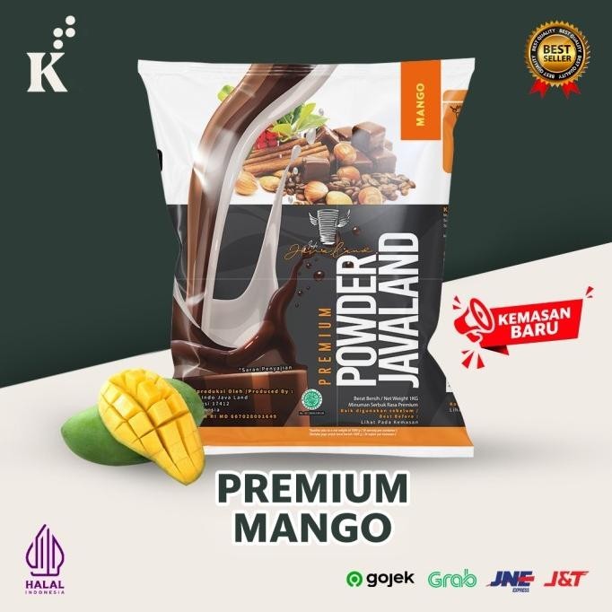 

BIG SALE BUBUK MINUMAN PREMIUM MANGO / MANGGA JAVALAND GRANDE 1KG !!!!!