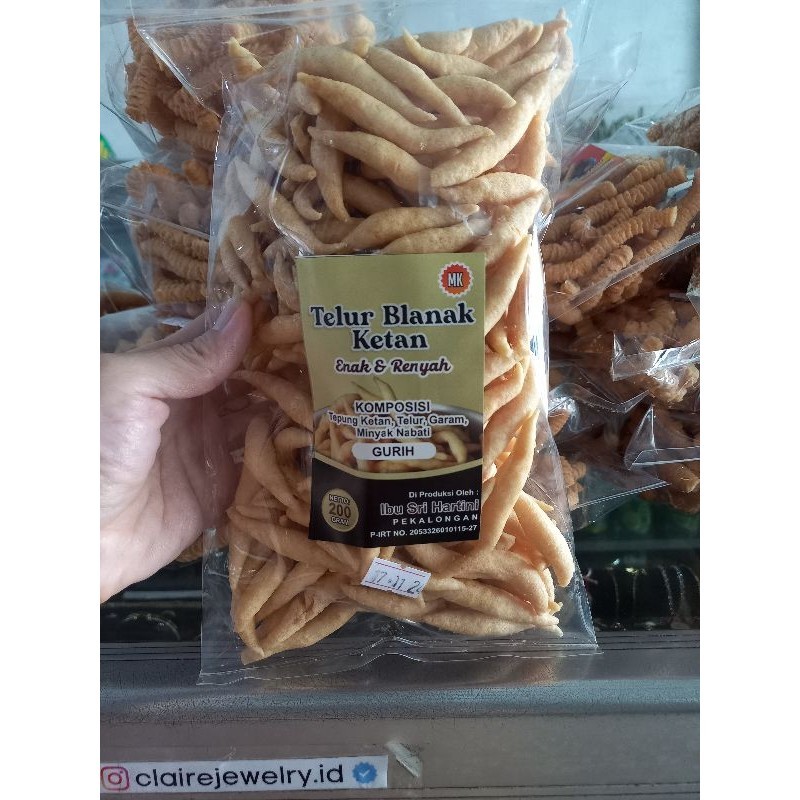 

Telor Blanak ketan #Camilan # OleholehkhasPekalongan