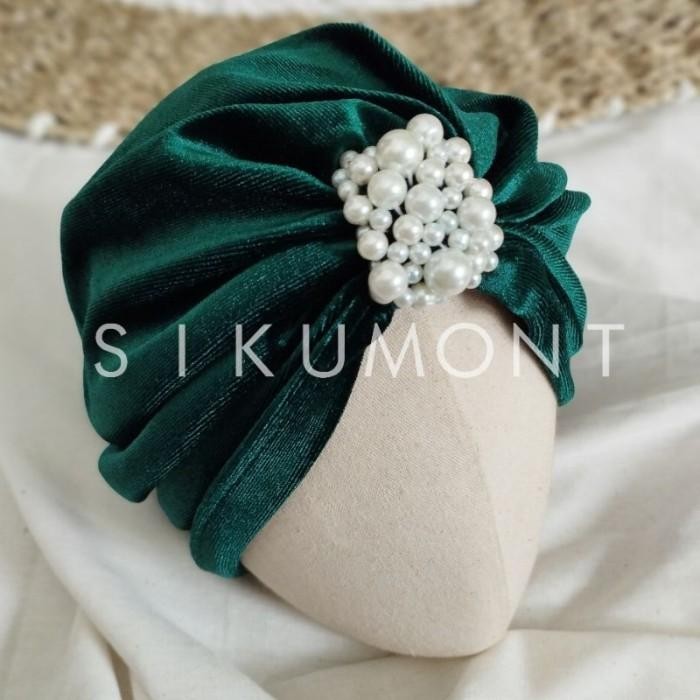 Turban Beludru Dewasa