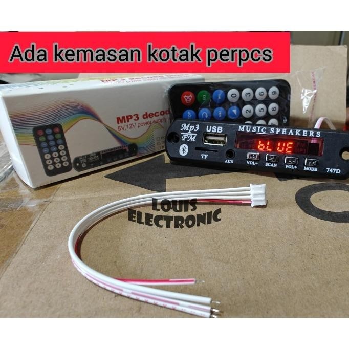Modul Kit MP3 Bluetooth Plus FM Radio Kit Modul MP3 BT Kit MP3