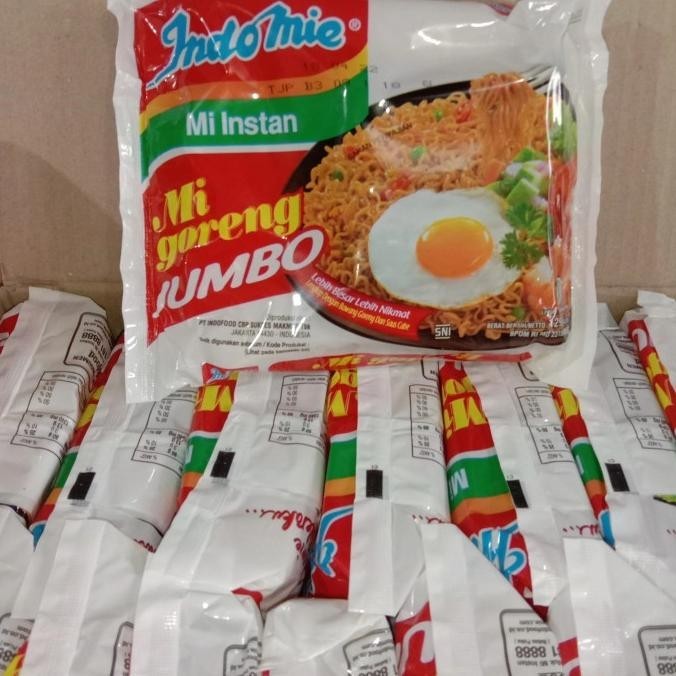 

TERBARU INDOMIE GORENG JUMBO @129GRM ( 1 DUS : 24PCS) !!!!!
