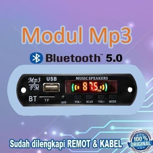 PALING NEW MODUL BLUETOOTH MP3 FM RADIO KIT MODUL MP3 BLUETOOTH 5.0