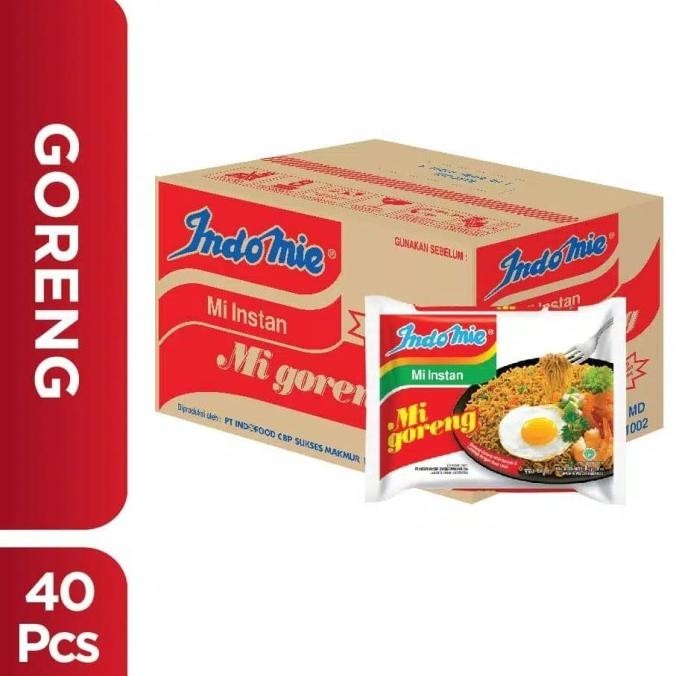 

BIG SALE INDOMIE GORENG 1CARTON ISI 40 PCS !!!!!