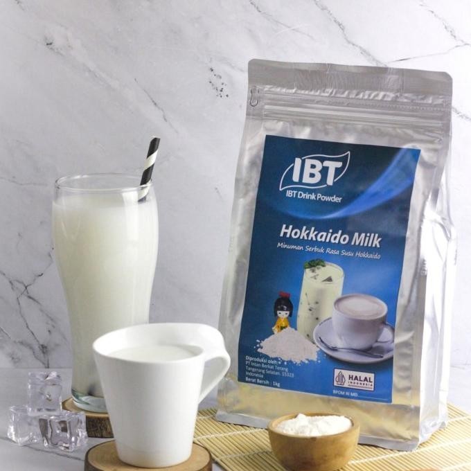 

BIG SALE BAHAN MINUMAN BUBUK RASA HOKKAIDO MILK PREMIUM IBT DRINK POWDER !!!!!