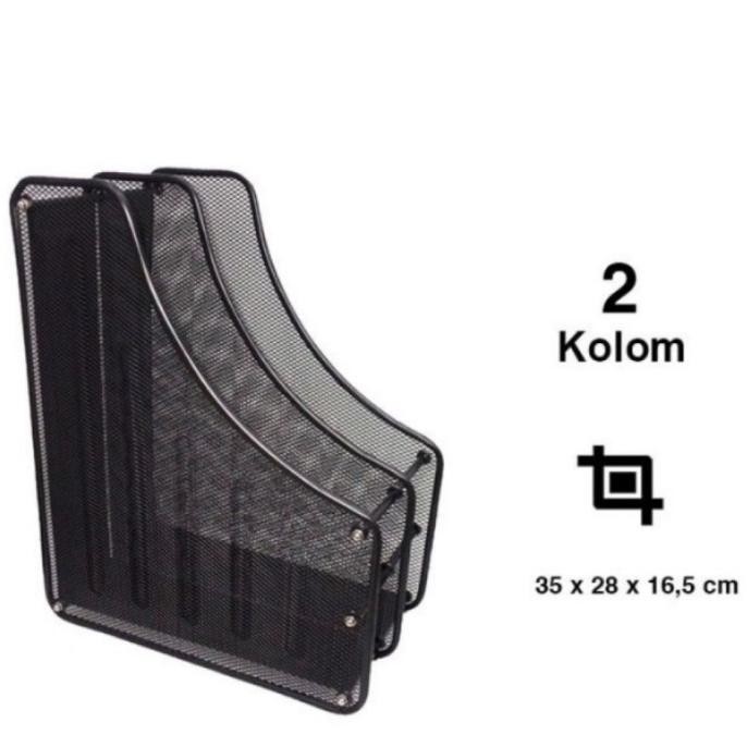 

Box File Besi 2 Sekat Tray Premium Murah Baru