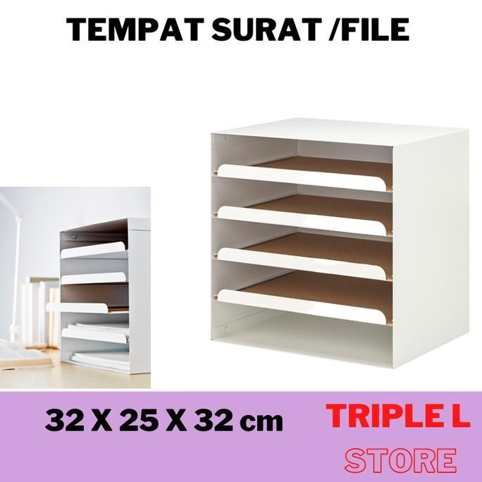 

Rak Tempat File Surat Kertas Laci Susun Atas Meja Kualitas Premium
