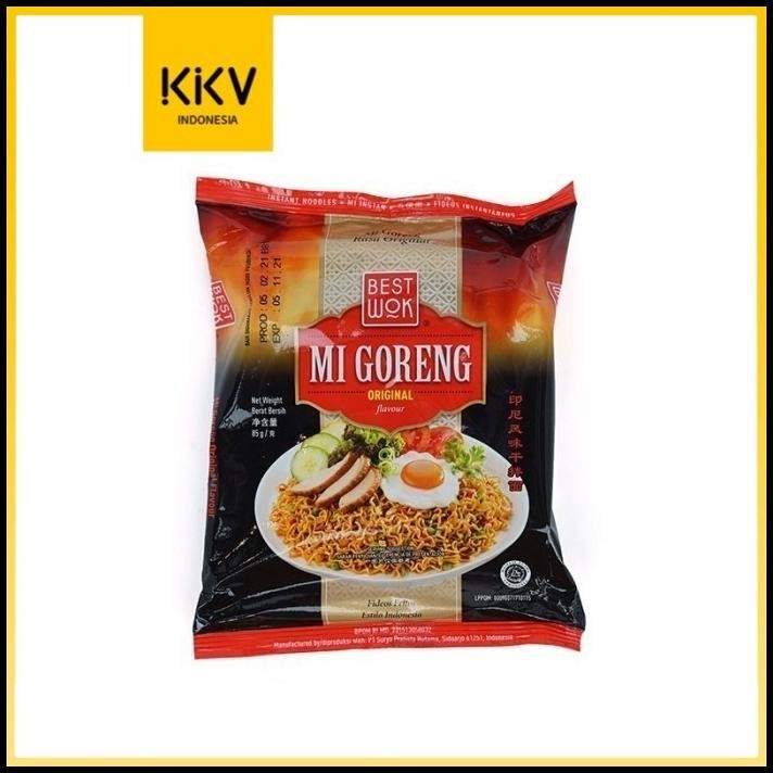 

TERMURAH KKV - BEST WOK MI GORENG ORIGINAL INSTANT NOODLE 85GR !!