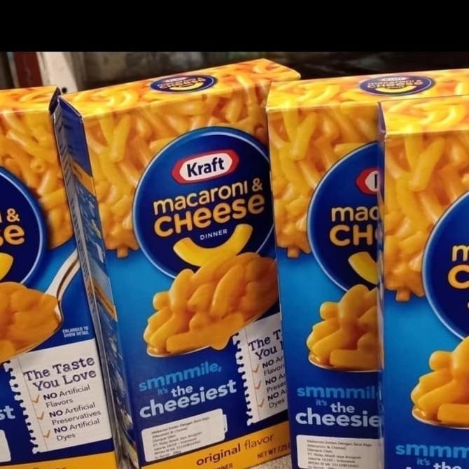 

NEW PRODUK KRAFT MACARONI & CHEESE / MAC N CHEESE / MACARONI N CHEESE 206GR !!!!!