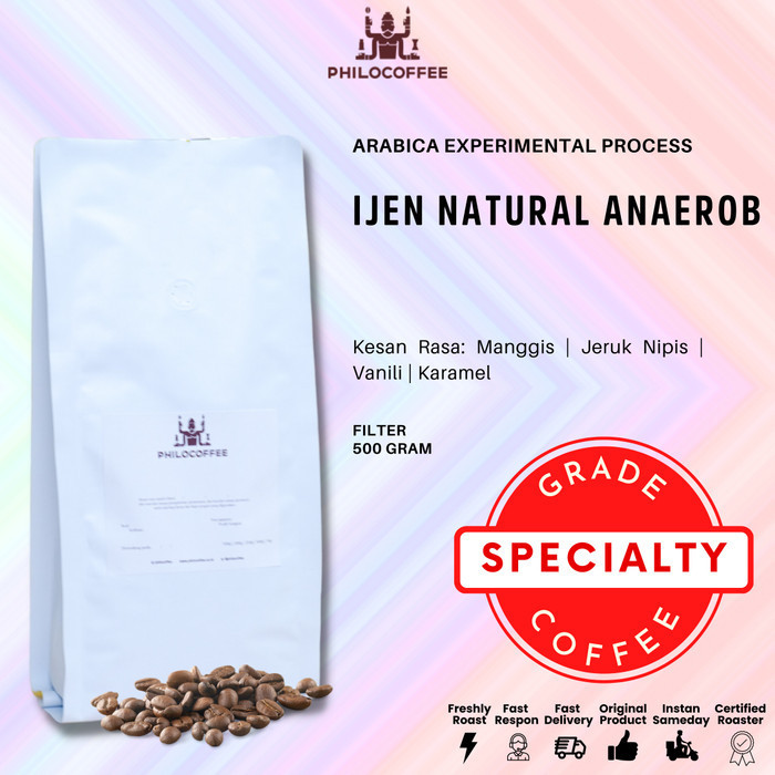 

Biji Kopi Arabika Ijen Natural Anaerob 500G