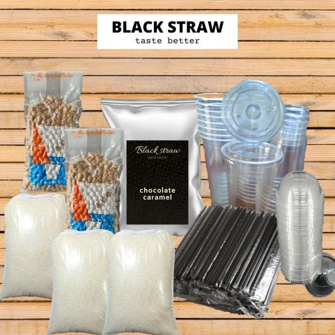 

READY STOCK PAKET BAHAN BAKU KHUSUS MITRA USAHA/FRANCHISE BLACKSTRAW !!!!!