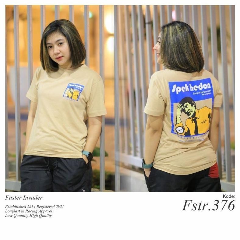 Kaos Baju Spekhedon Faster Invader Distro Racing&  Original Anak Dewasa Terbaru