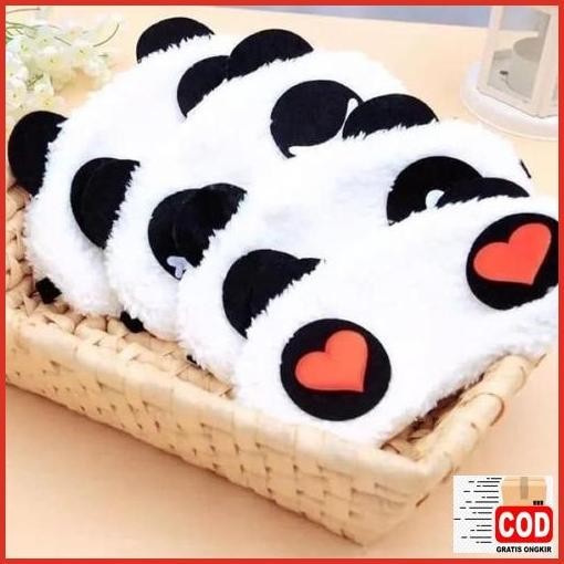 Bisa Cod Ms | Penutup Mata Tidur Panda / Penutup Mata Panda / Sleep Eye Mask / Penutup Mata Tidur Bt