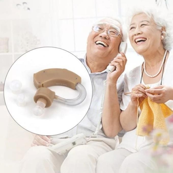 Alat Bantu Pendengaran Cod Baterai Cyber Sonic Orang Tua Kabel