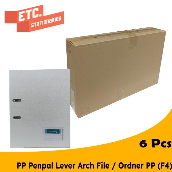 

Penpal Lever Arch File / Ordner Folio Pl-401 [6 Pcs] Premium Murah Baru