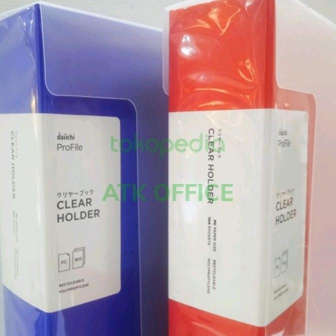 

Clear Holder F4 Daiichi 100 Pocket / Dokument Keeper F4 100 Daiichi Premium Murah Baru