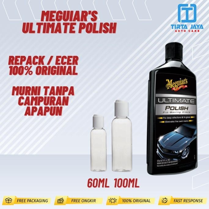 Meguiars Ultimate Polish, Pre-Waxing Glaze, Poles Mobil Motor