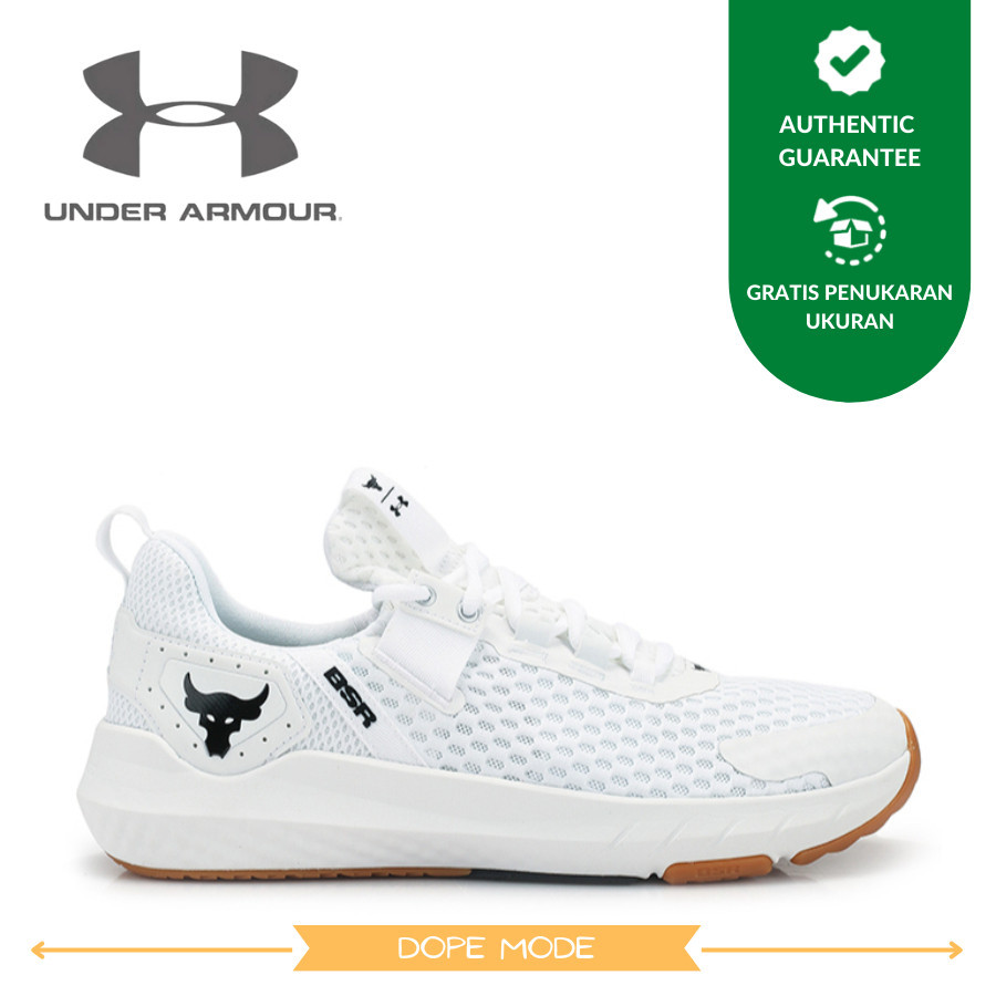 Under Armour Project Rock BSR 4 Original BNIB Sepatu Sneakers 77538