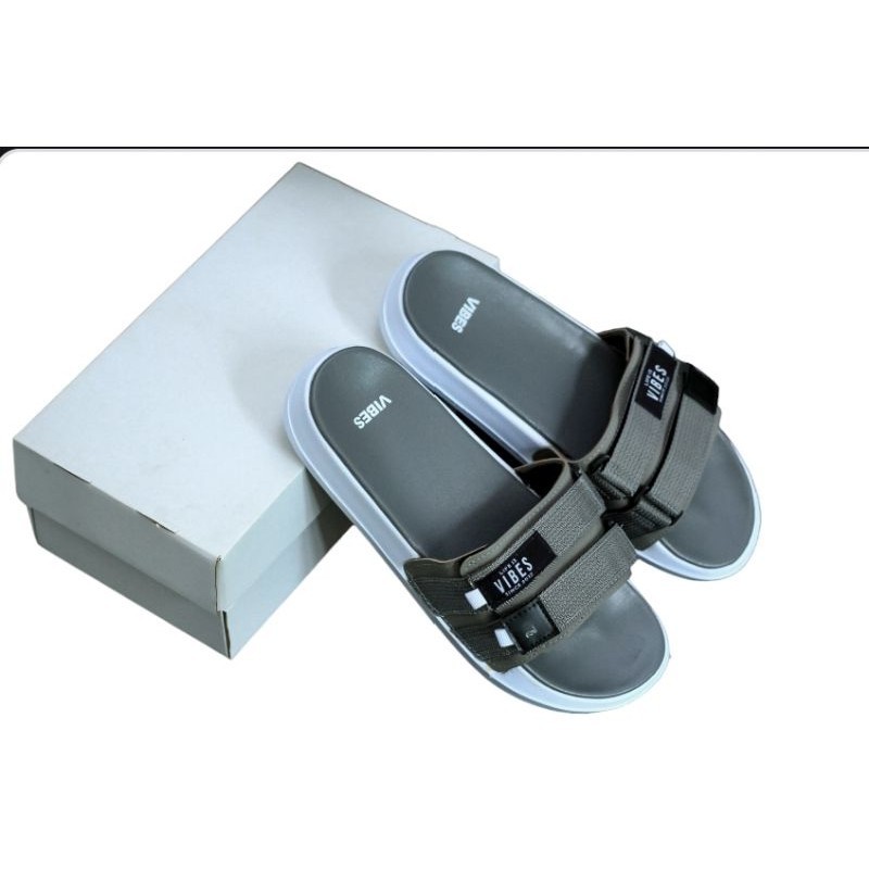 promo sandal slide pria dewasa sandal Vibes tali webbing