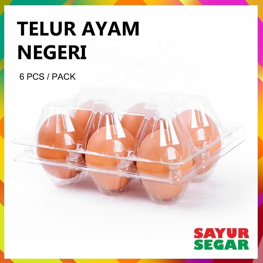 

Telur Ayam Negeri Premium 6 Pcs